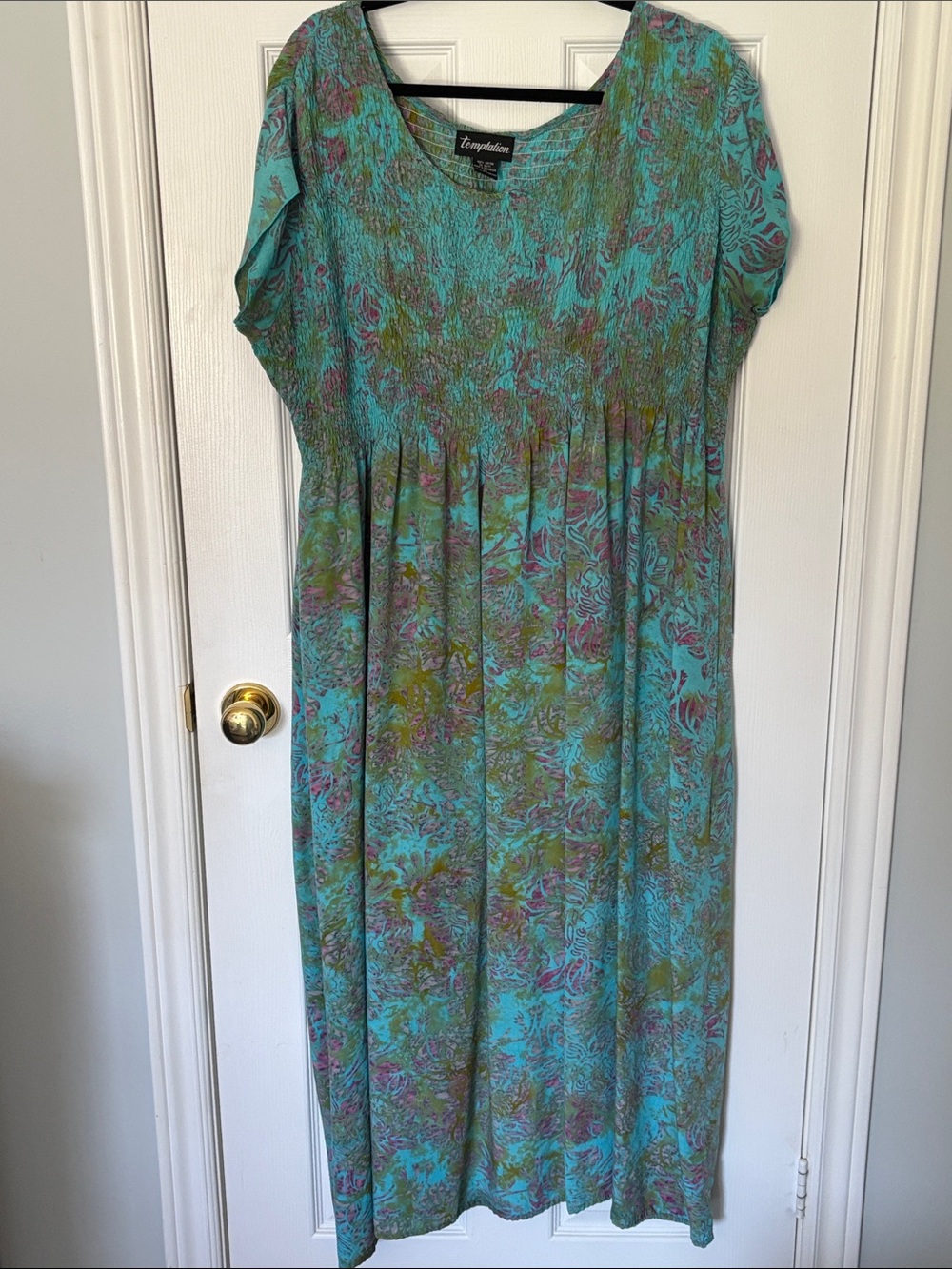Turquoise Maxi Dress
